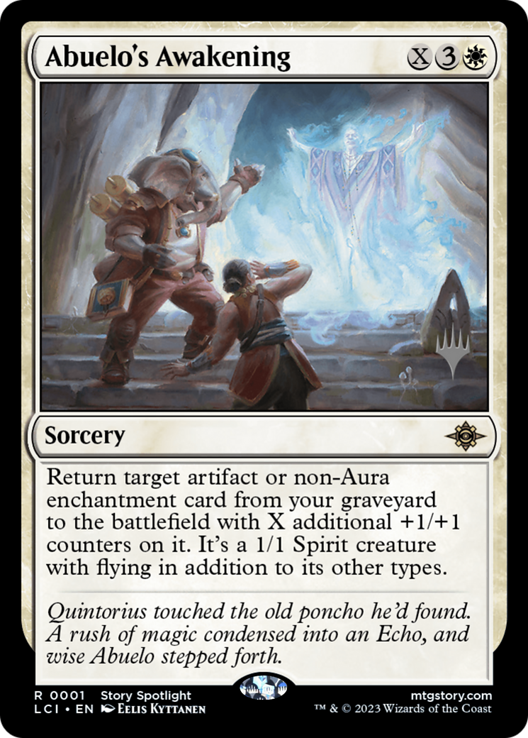Abuelo's Awakening (PPLCI-001) - The Lost Caverns of Ixalan Promos