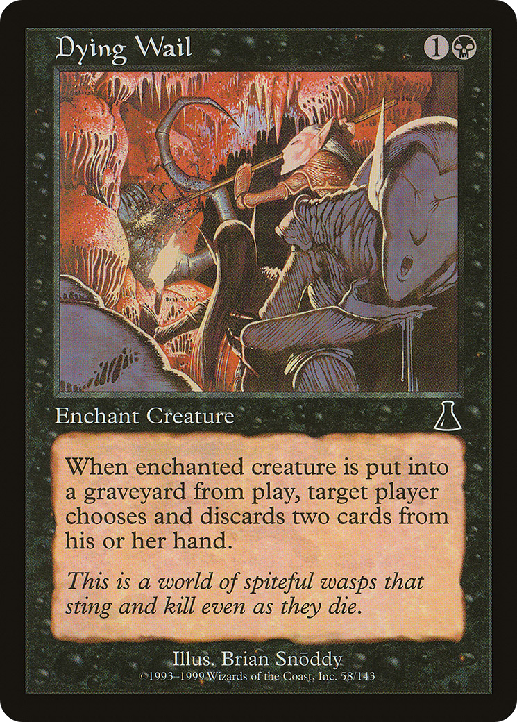 Dying Wail (UDS-058) - Urza's Destiny