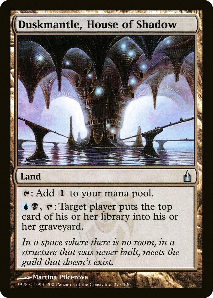Duskmantle, House of Shadow (RAV-277) - Ravnica: City of Guilds Foil