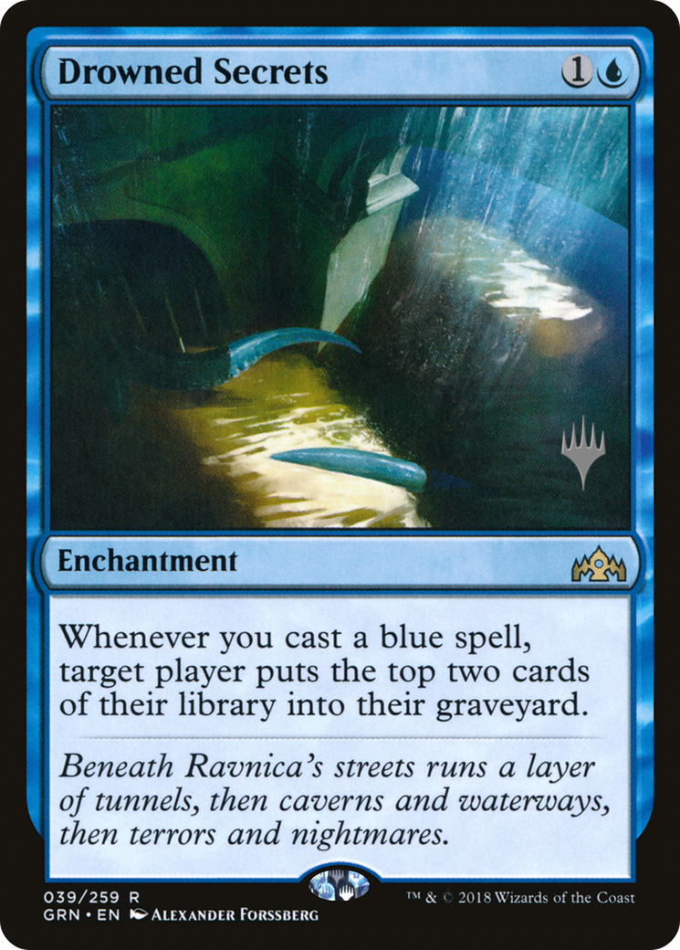 Drowned Secrets (PPM21-039) - Guilds of Ravnica Promos Foil