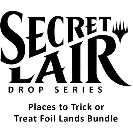 Secret Lair Drop: Places to Trick or Treat Foil Lands Bundle