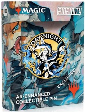 Bloomburrow - Pinfinity Friday Night Magic AR-Enhanced Pin + Commander Token (Jace)