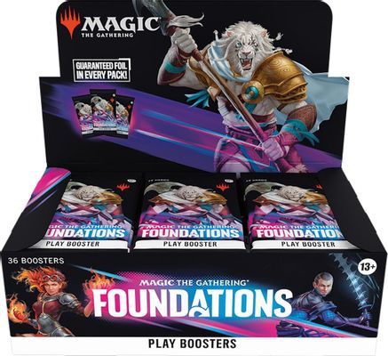 Magic: The Gathering Foundations - Play Booster Display