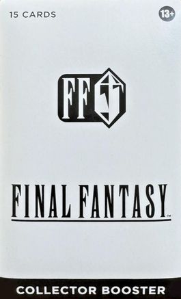 FINAL FANTASY - Collector Booster Pack (Minimal Packaging)