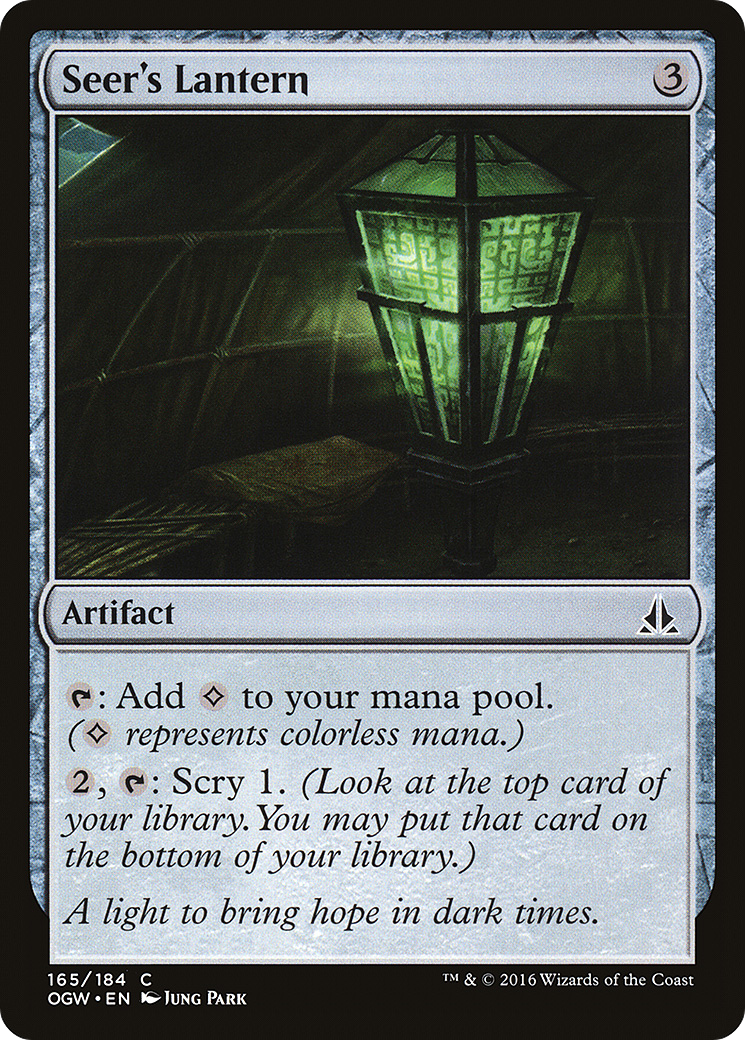 Seer's Lantern (OGW-165) - Oath of the Gatewatch Foil