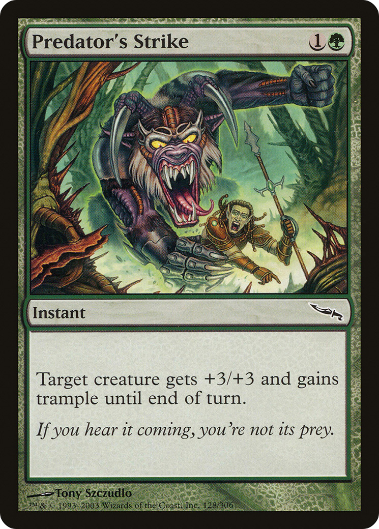 Predator's Strike (MRD-128) - Mirrodin