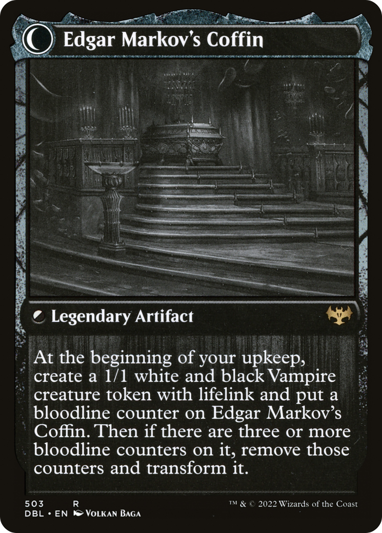 Edgar, Charmed Groom (DBL-503) - Innistrad: Double Feature: (Double Faced Transform)