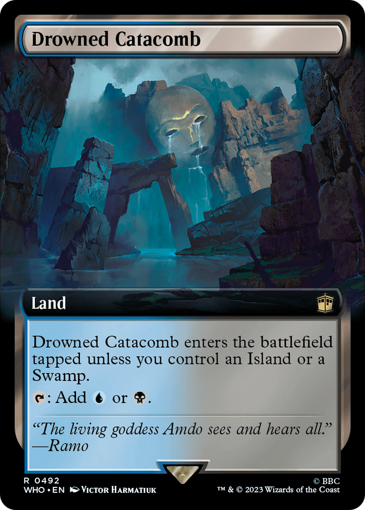 Drowned Catacomb (Extended Art) (WHO-492) - Doctor Who: (Extended Art)