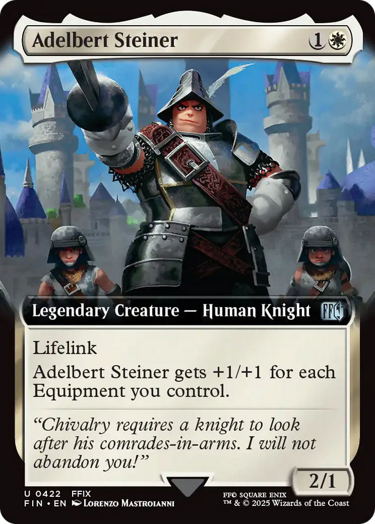 Adelbert Steiner (Extended Art) (FIN-422) - FINAL FANTASY: (Extended Art) Foil