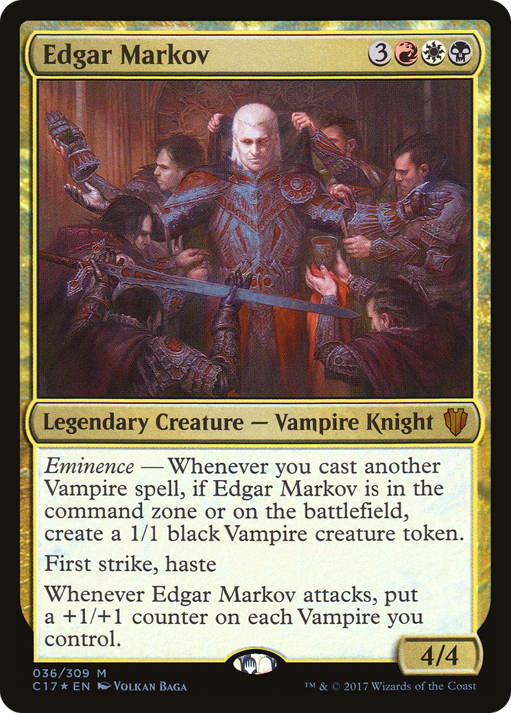 Edgar Markov (C17-036) - Commander 2017 Foil