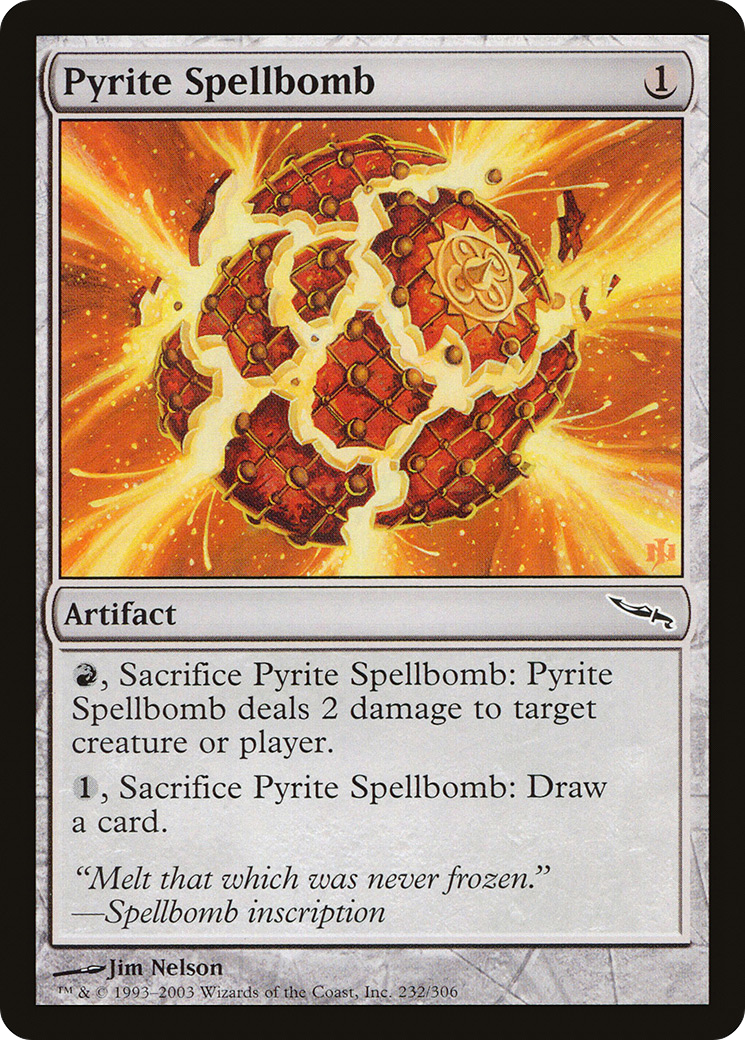 Pyrite Spellbomb (MRD-232) - Mirrodin