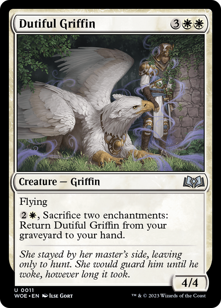 Dutiful Griffin (WOE-011) - Wilds of Eldraine