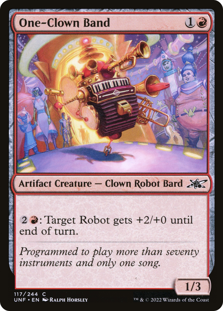 One-Clown Band (UNF-117) - Unfinity Foil