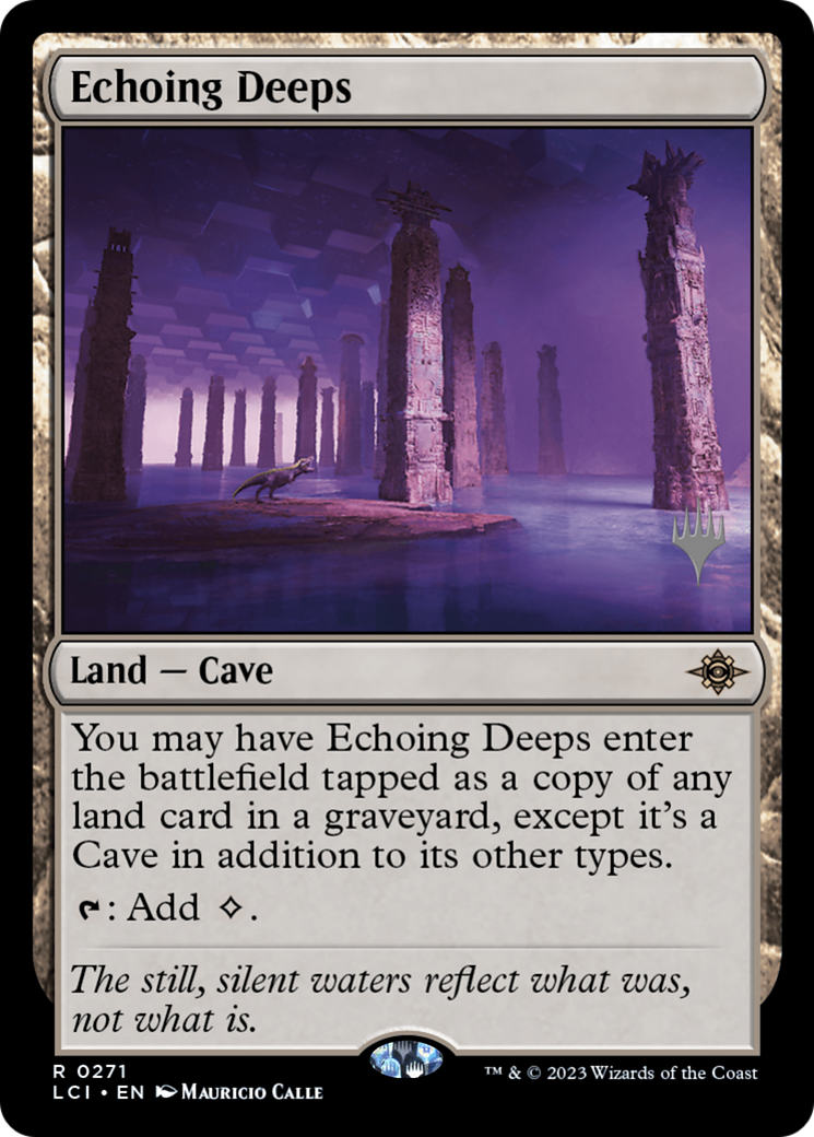 Echoing Deeps (PPLCI-271) - The Lost Caverns of Ixalan Promos