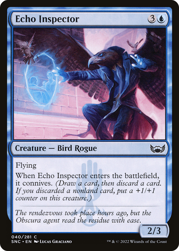 Echo Inspector (SNC-040) - Streets of New Capenna Foil