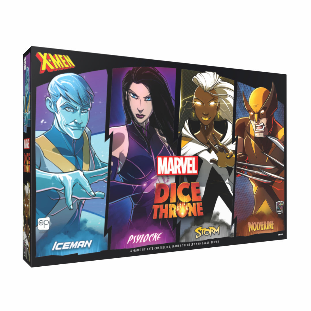 Marvel Dice Throne X-Men Psylocke 4-pack — box