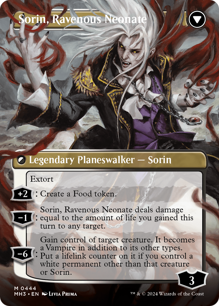 Sorin of House Markov (Borderless) (MH3-444) - Modern Horizons 3 (Borderless)