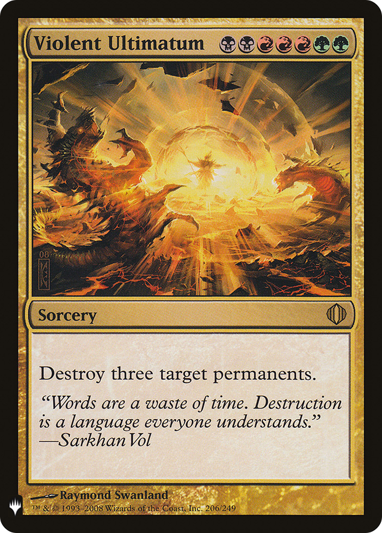 Violent Ultimatum (LIST-206/249) - The List
