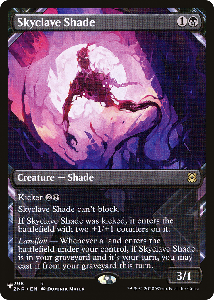 Skyclave Shade (LIST-298/280) - The List: (Showcase)