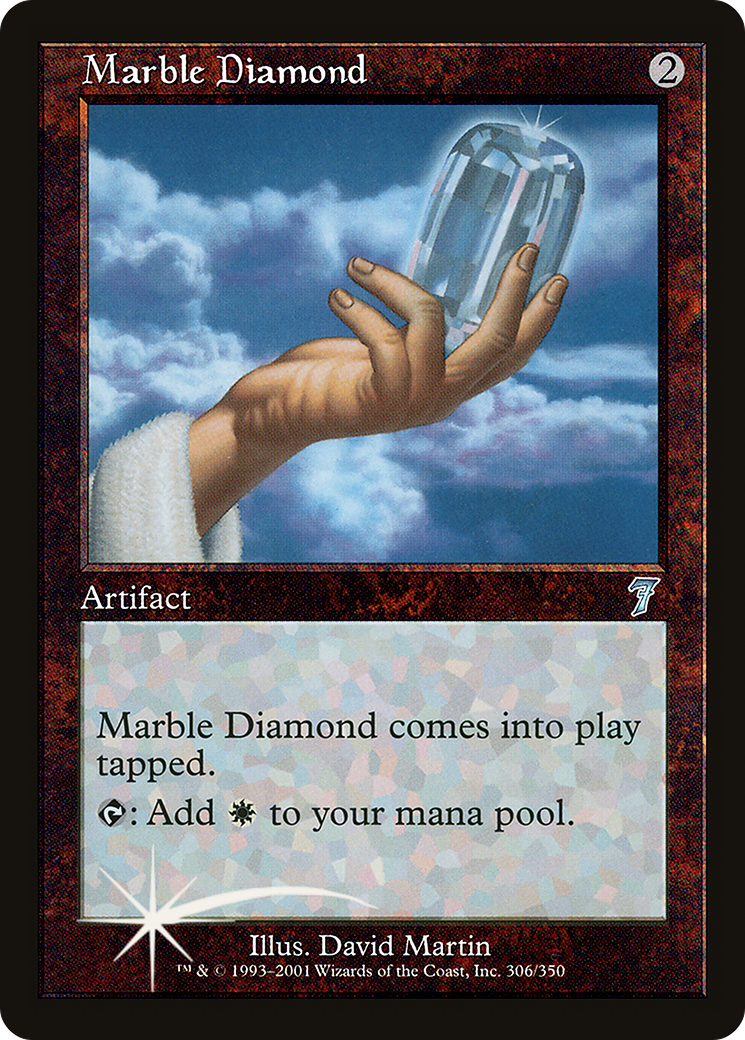 Marble Diamond (7ED-306) - 7th Edition Foil