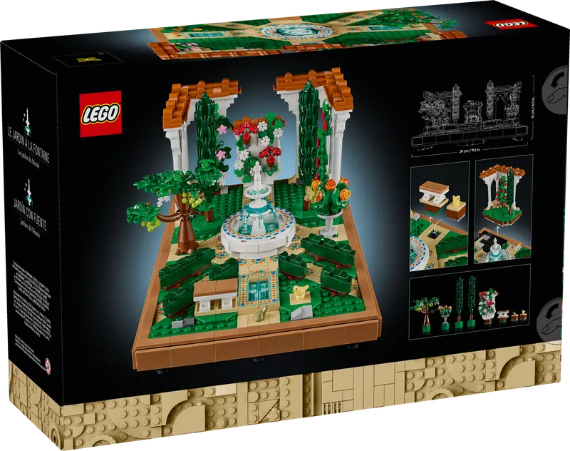 LEGO Fountain Garden - 10359