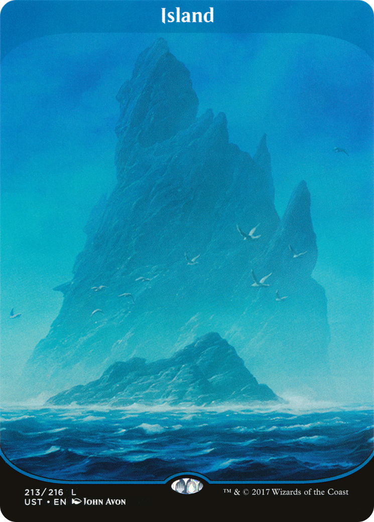 Island (UST-213) - Unstable (Borderless) Foil
