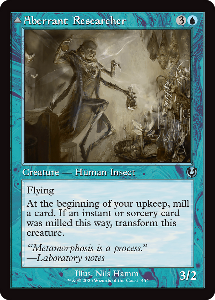 Aberrant Researcher // Perfected Form (INR-052) - Innistrad Remastered