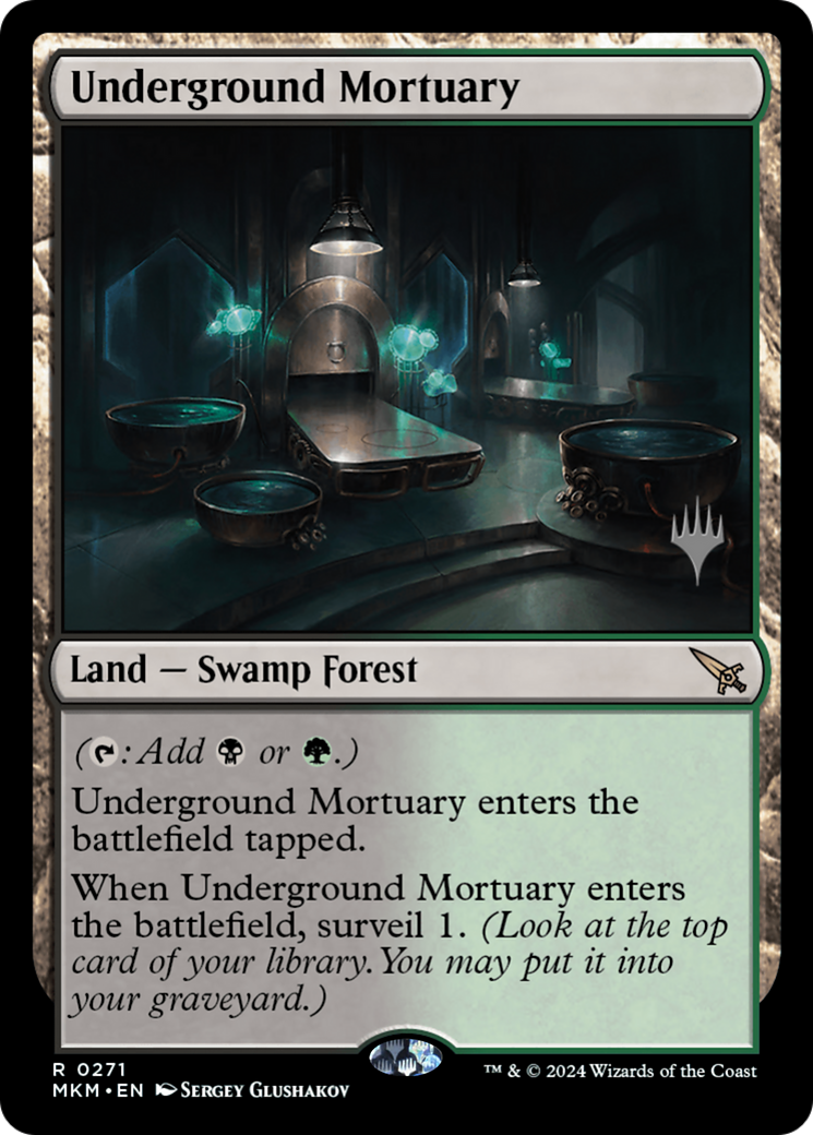 Underground Mortuary (PPMKM-271P) - Murders at Karlov Manor Promos Foil