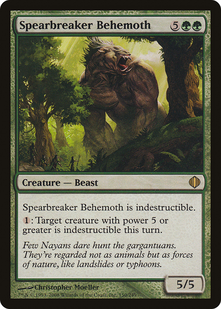 Spearbreaker Behemoth (ALA-150) - Shards of Alara Foil