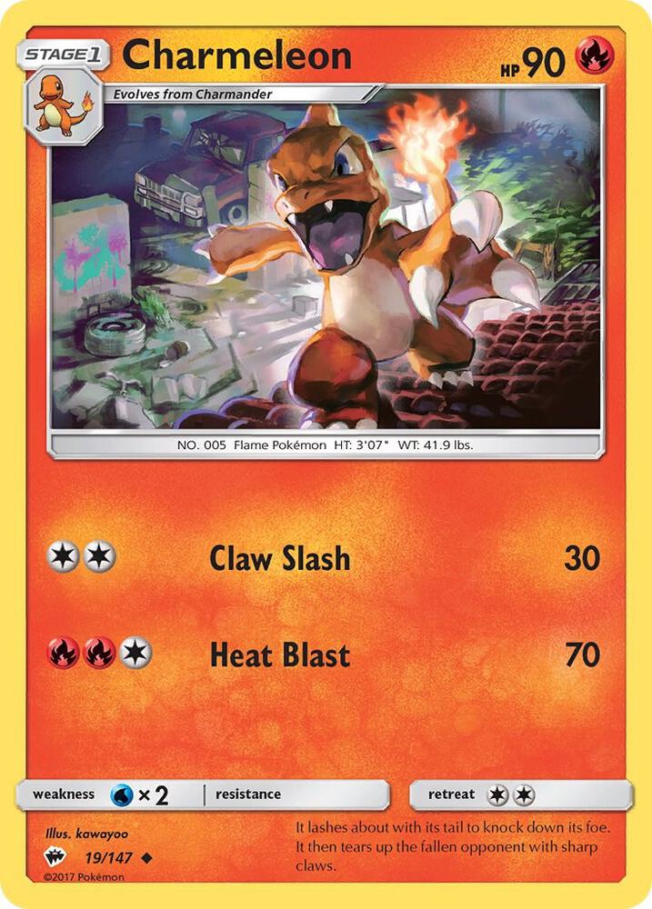 Charmeleon SM - Burning Shadows