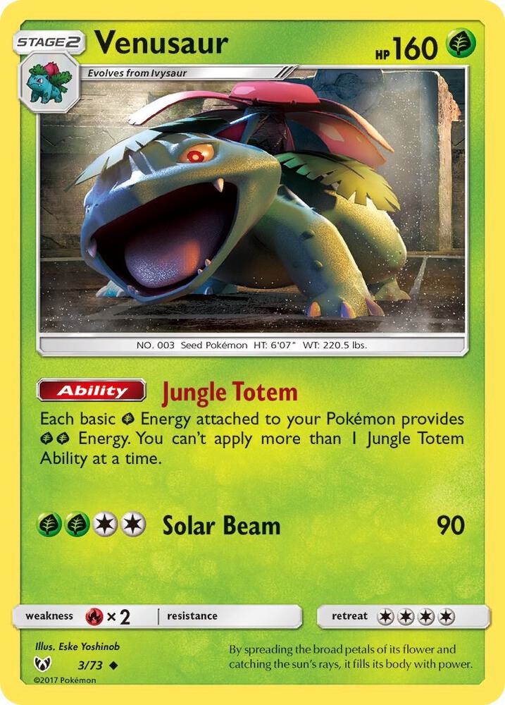 Venusaur Shining Legends