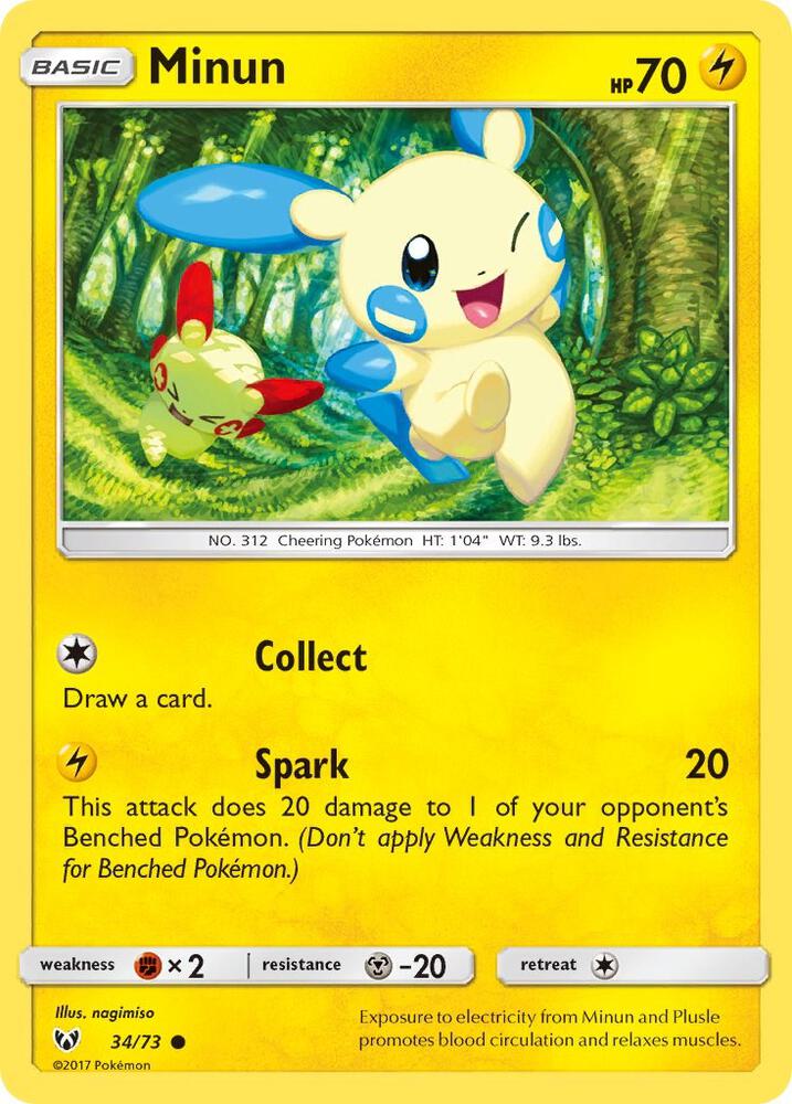 Minun Shining Legends
