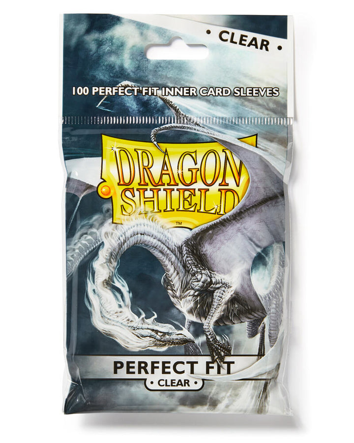 Dragon Shield Sleeves: Perfect Fit Standard - Clear 100CT — official packshot