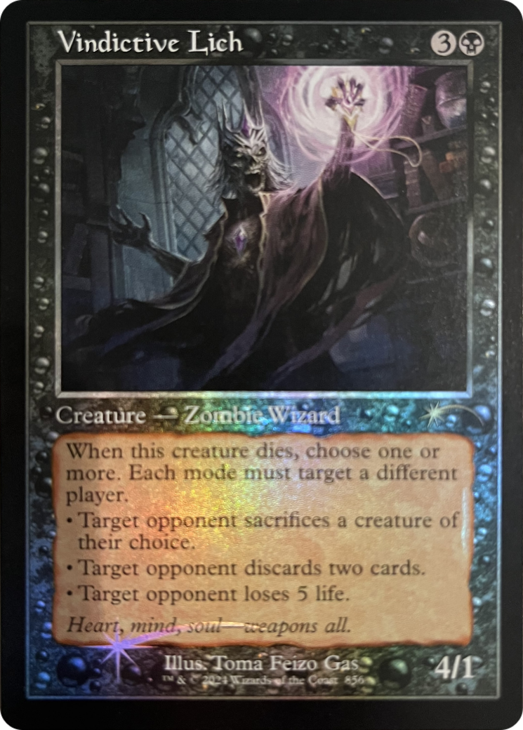 Vindictive Lich (SLD-856) - Secret Lair Drop Foil