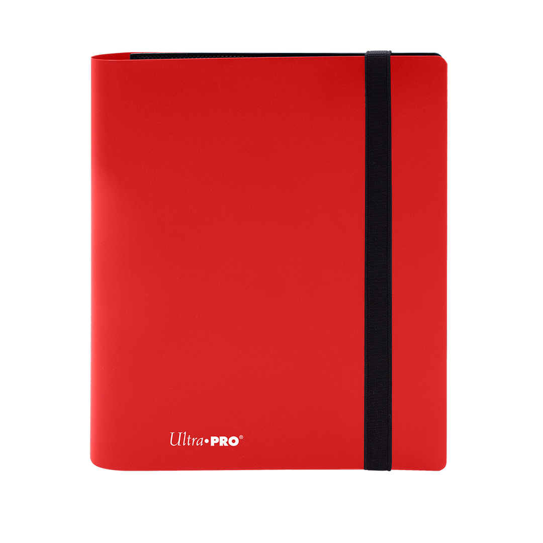 Ultra Pro Eclipse 4-Pocket PRO Binder – Apple Red