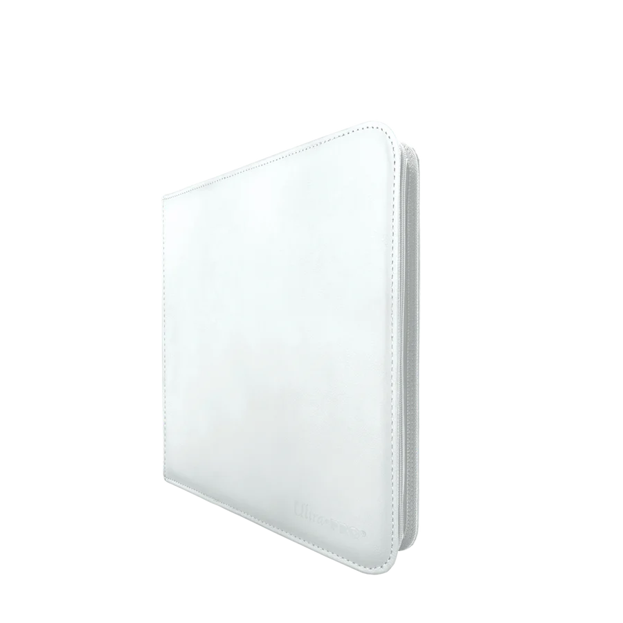 Ultra Pro PRO Zippered Binder 9 Pocket Vivid White