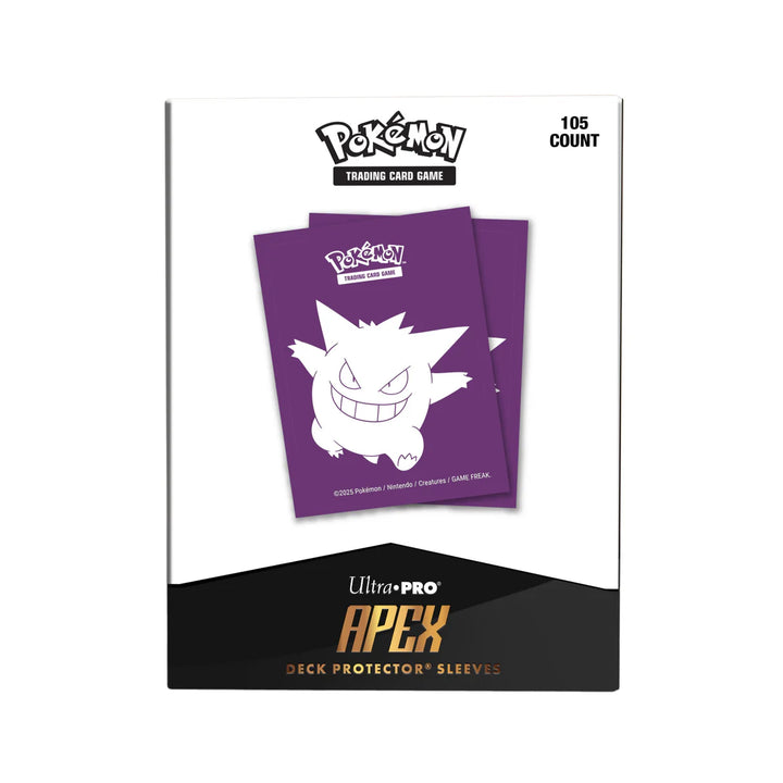 Ultra Pro Apex Sleeves Pokemon Elite Series Gengar