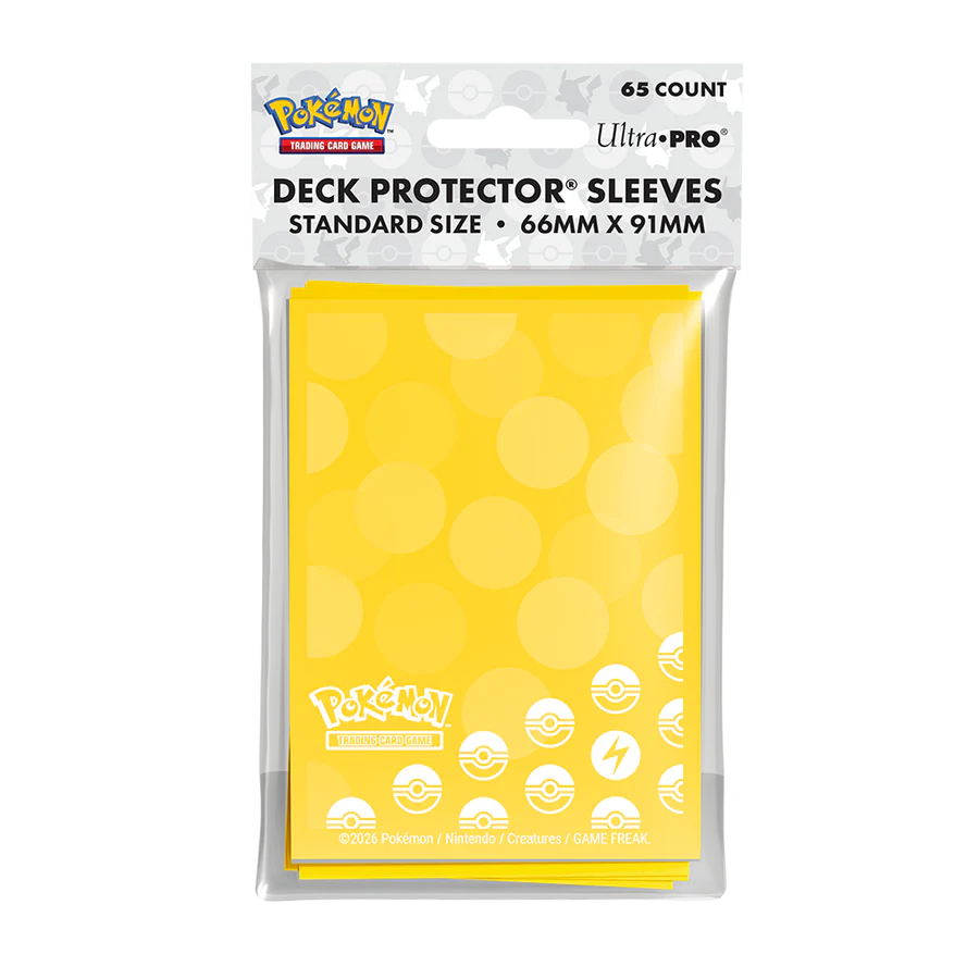 Energy - Lightning Type 65ct DECK PROTECTOR® Sleeves for Pokémon