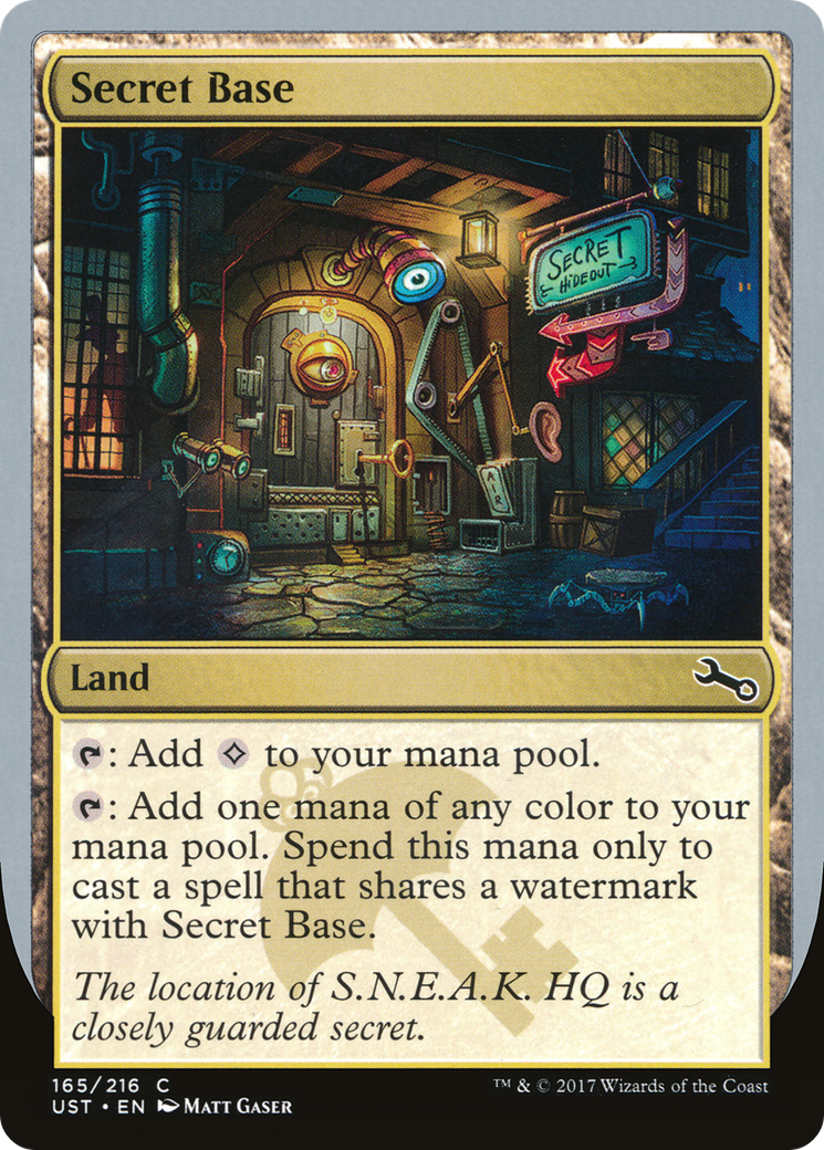 Secret Base (B) (UST-165) - Unstable