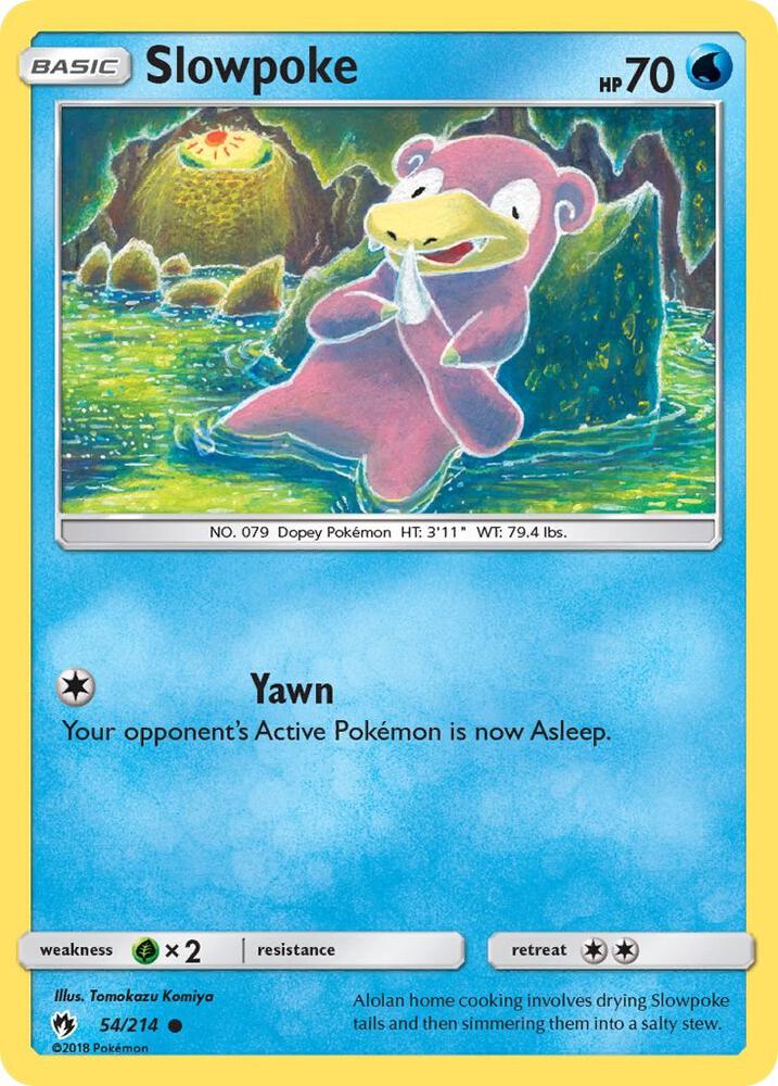 Slowpoke SM - Lost Thunder