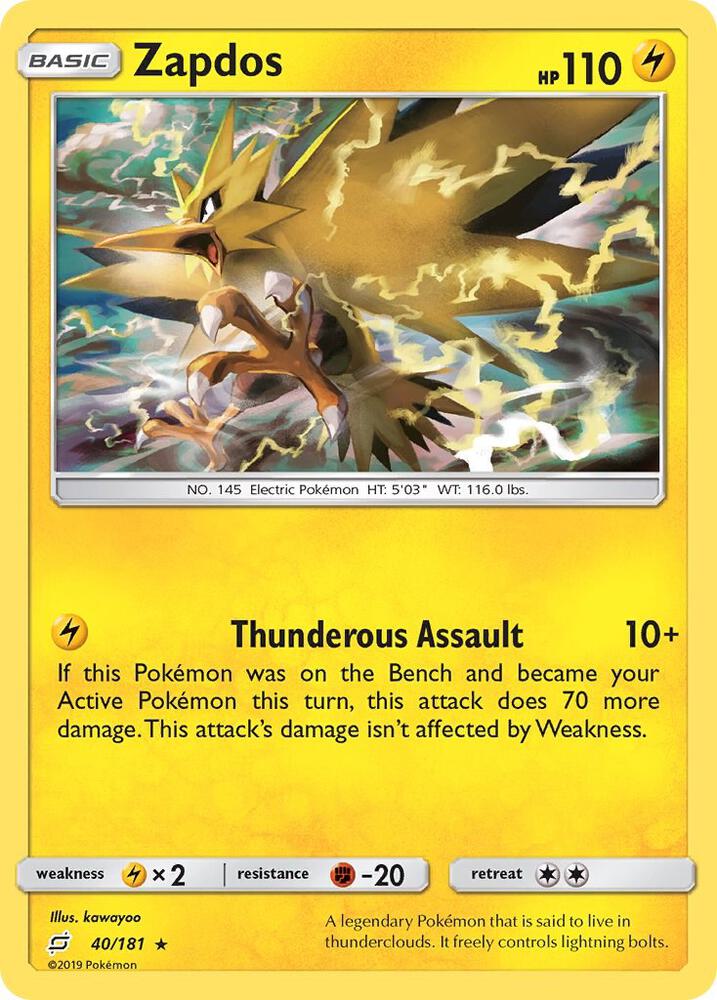 Zapdos SM - Team Up