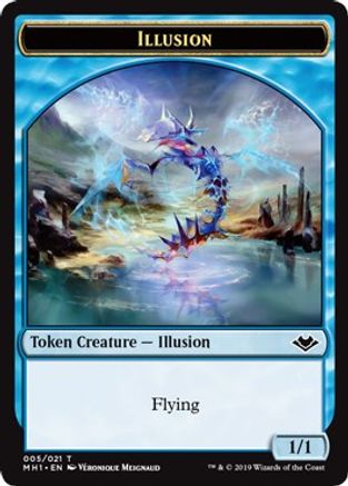 Illusion // Spider Double-Sided Token (MH1-5 // 14) - Modern Horizons