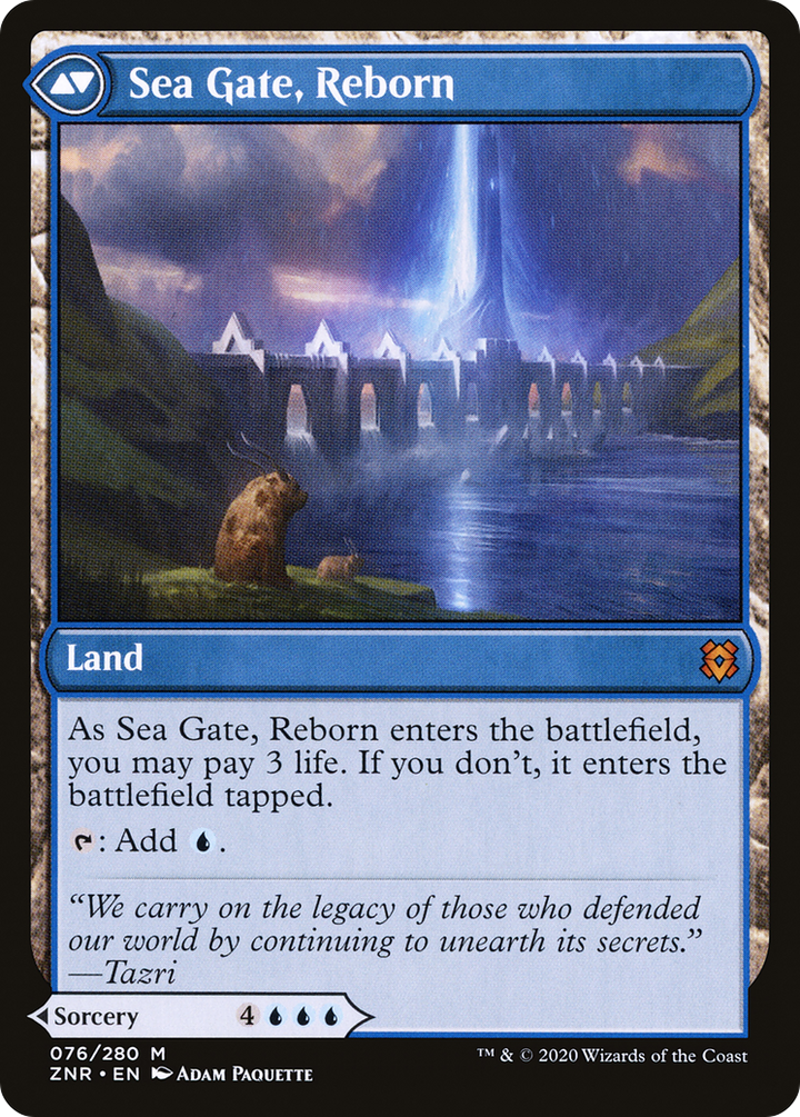 Sea Gate Restoration (ZNR-076) - Zendikar Rising