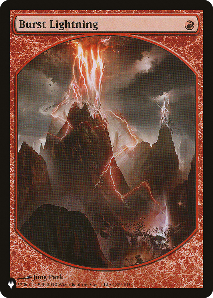 Burst Lightning (P10) (LIST-P10-8) - The List