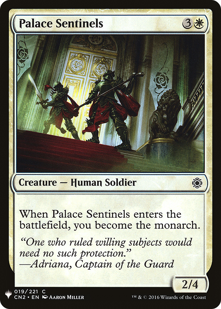 Palace Sentinels (LIST-019) - The List