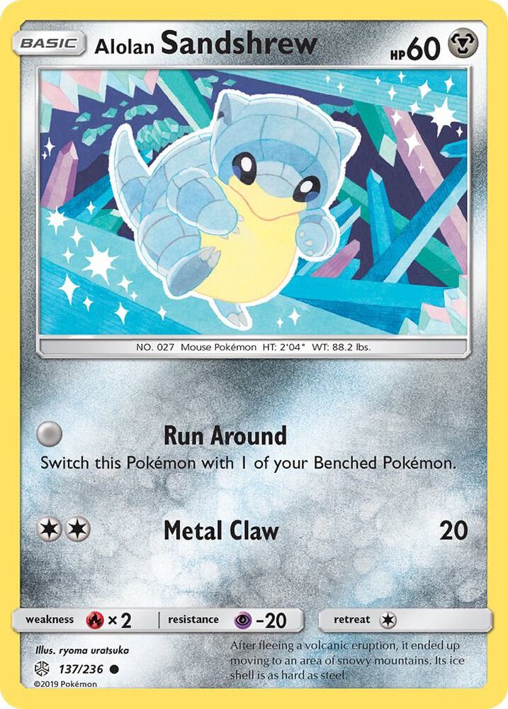 Alolan Sandshrew SM - Cosmic Eclipse