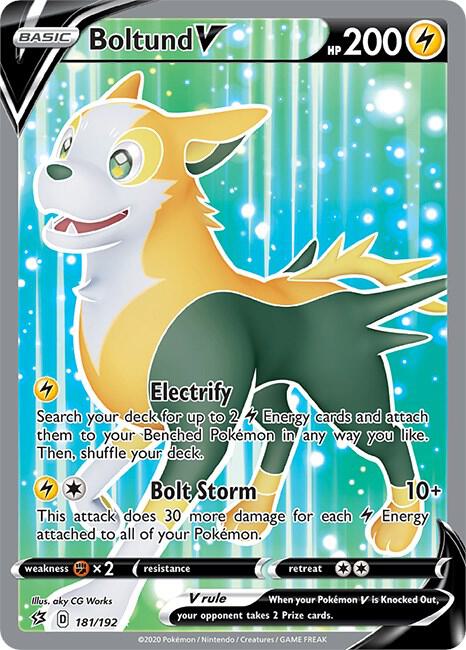 Boltund SWSH Rebel Clash 181/192 PSA-10
