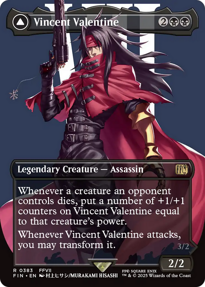 Vincent Valentine (Borderless) (FIN-383) - FINAL FANTASY (Borderless)