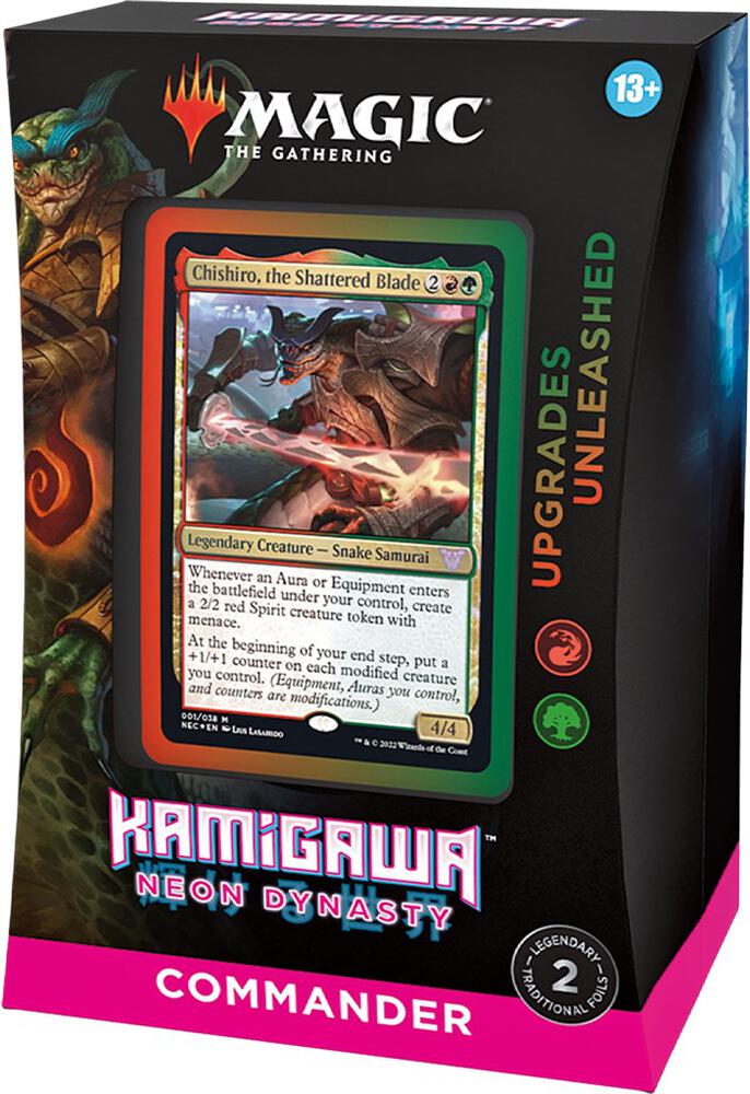 Kamigawa: Neon Dynasty Upgrades Unleashed Commander Deck (Opened)