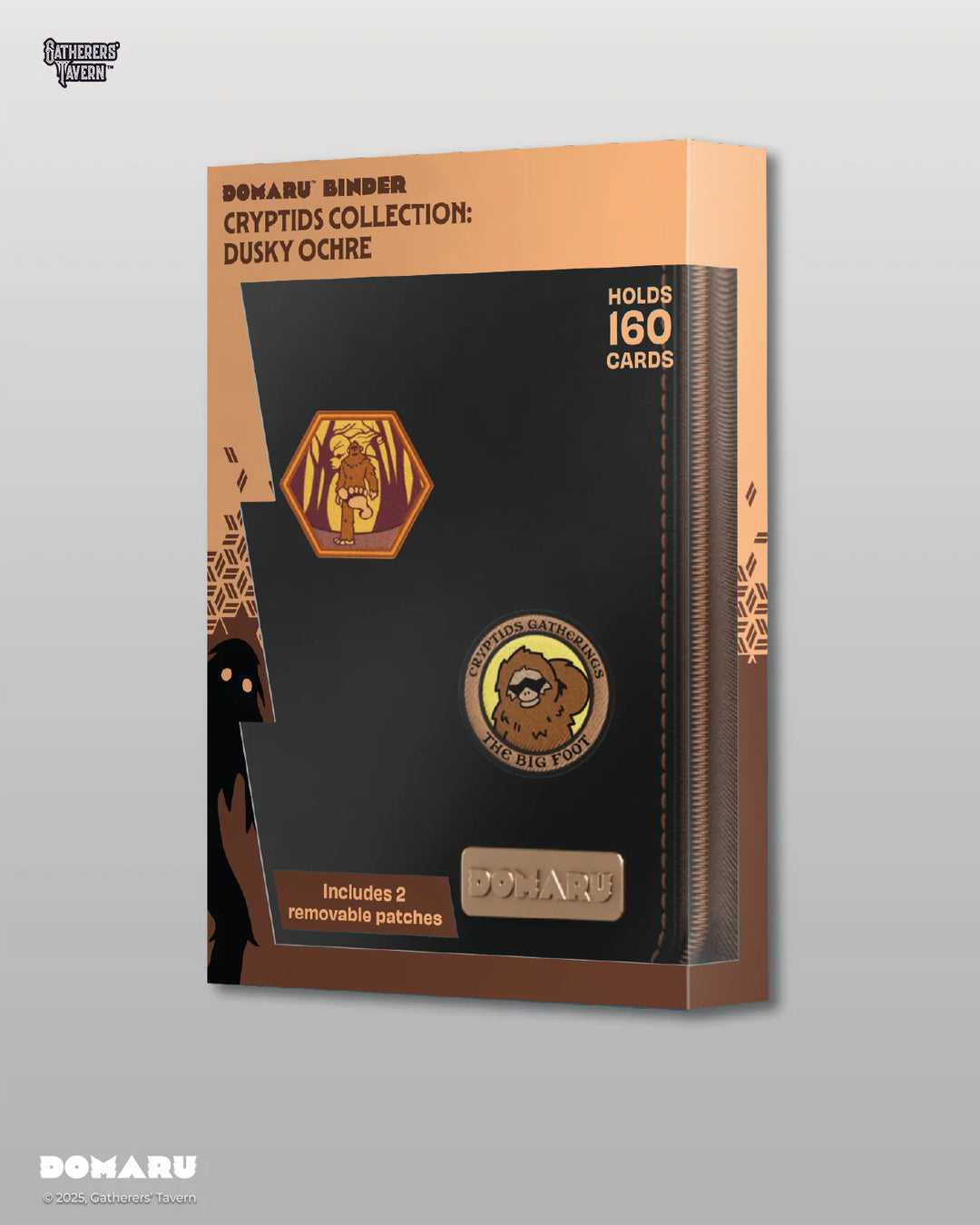 Gatherers' Tavern - Domaru Binder: 4-Pocket Cryptids Collection - Dusky Ochre